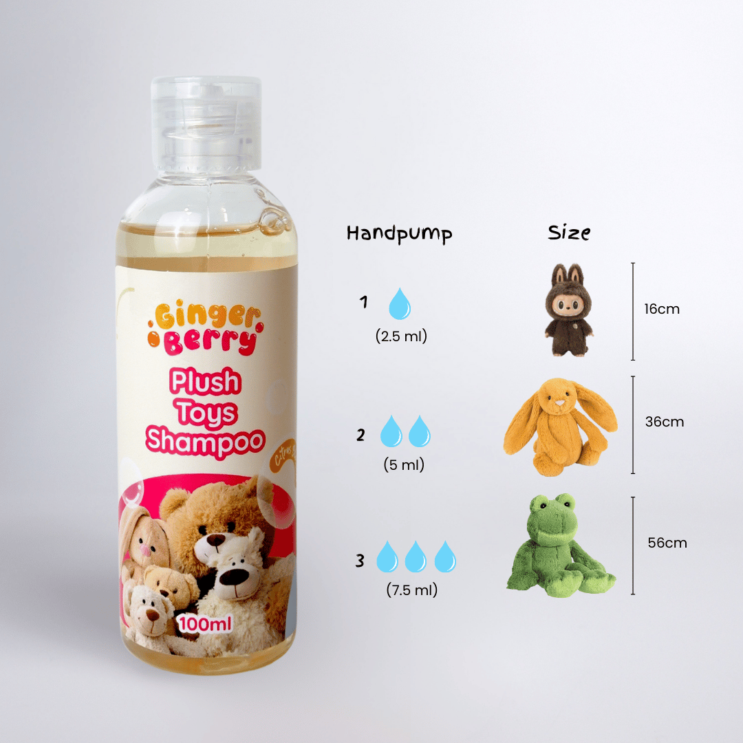 Ginger Berry Travel Size Plushie Shampoo (100ml) - Image 3